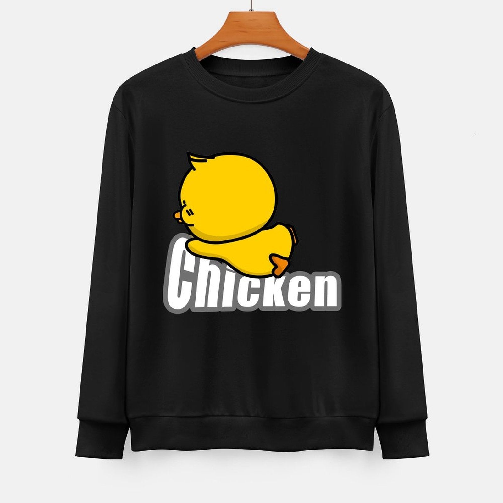 Front Patterned Long Sleeve TopOutdoor Clean Edges